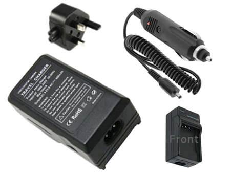 DSTE S006E – 2 Batterie Li-Ion + Caricabatterie Micro USB Per Panasonic CGR-S006, Lumix FZ18, FZ8, FZ38 E Leica V-LUX1